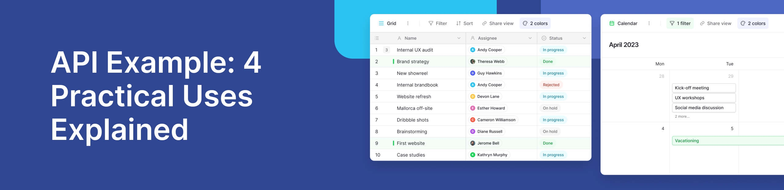 API Examples: 4 Practical Use Cases