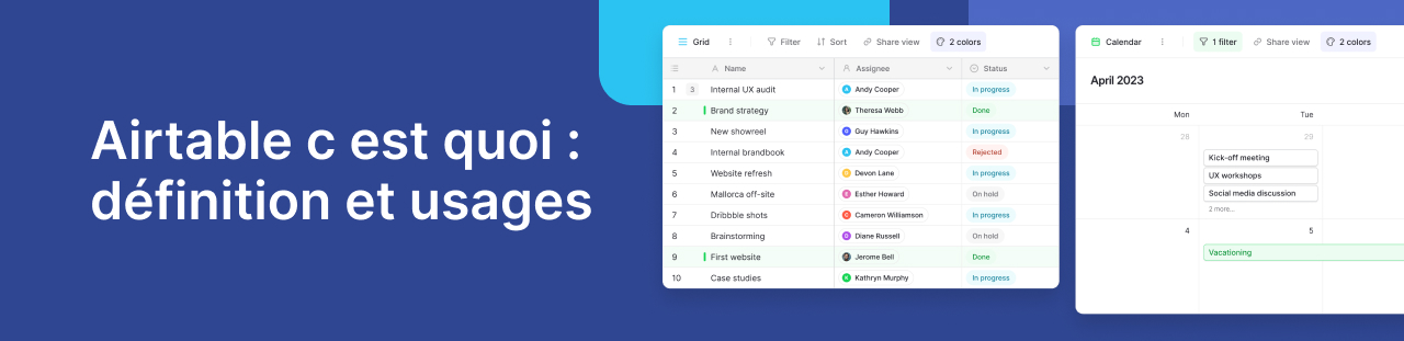 Airtable c est quoi