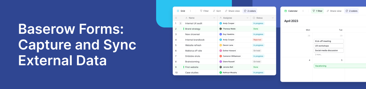 Building Database Form with Baserow (No-Code Guide)