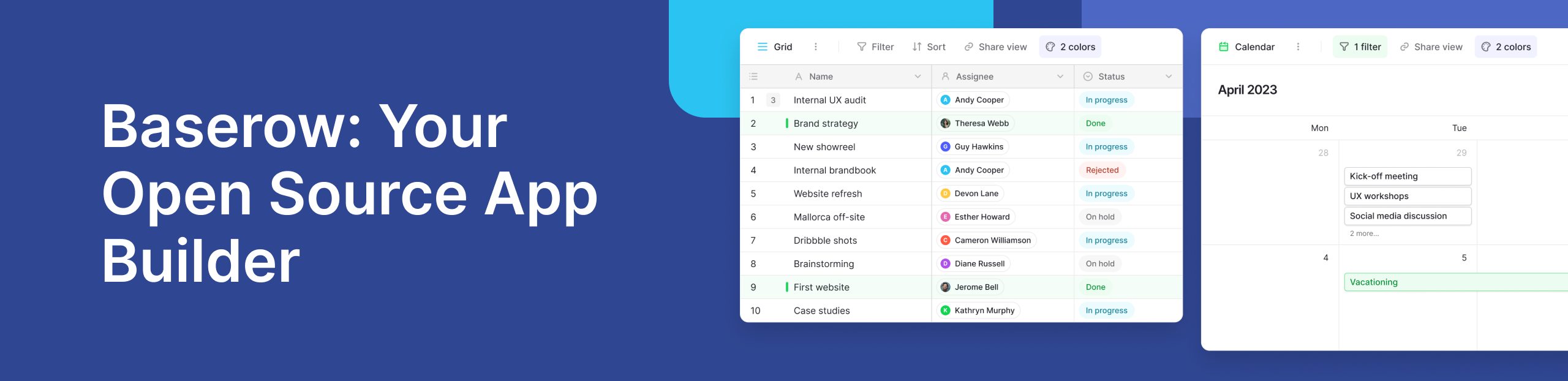 Baserow: Your Open Source App Builder