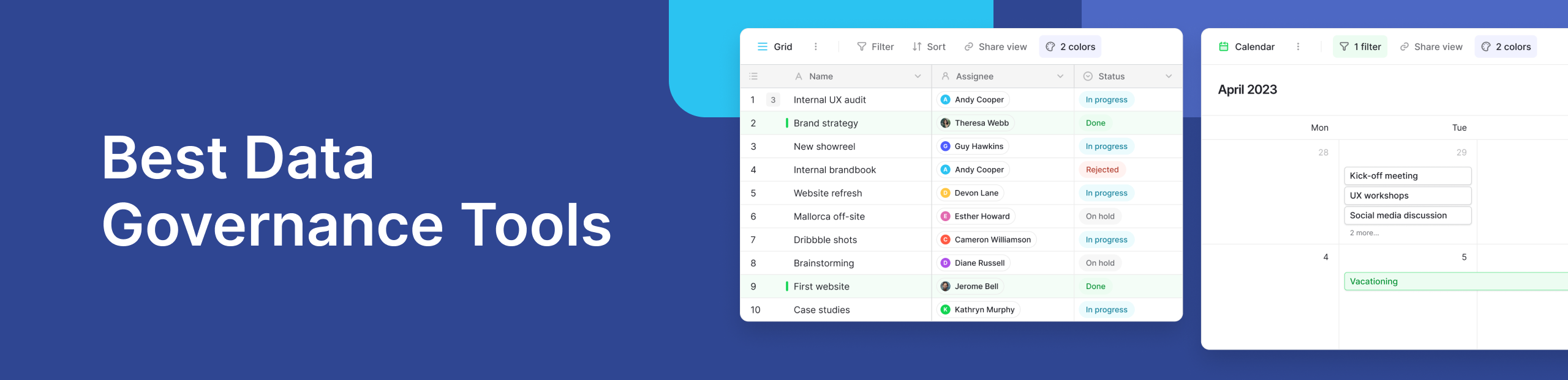 Top Data Governance Tools