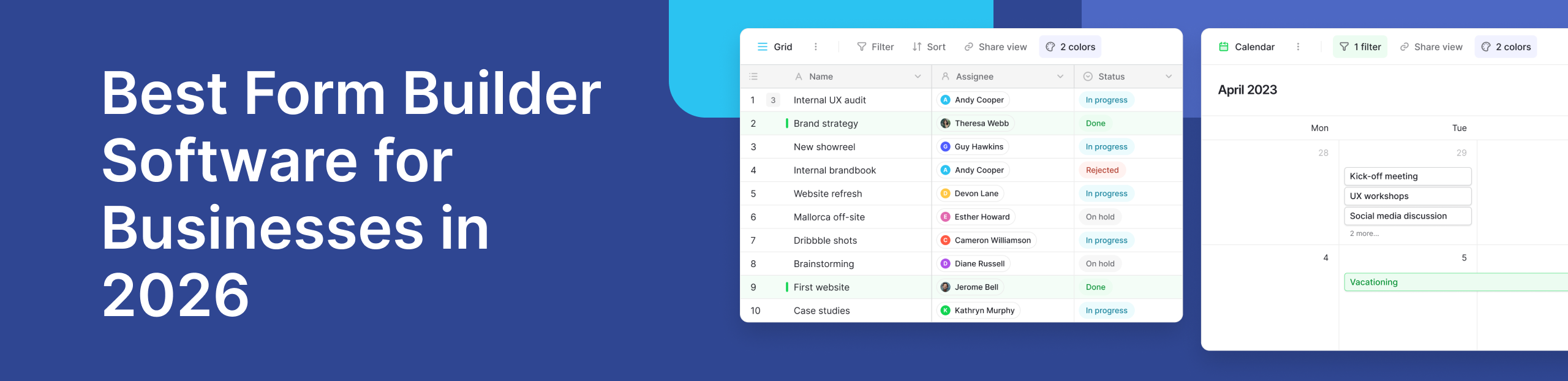 Best Form Builder Software Guide