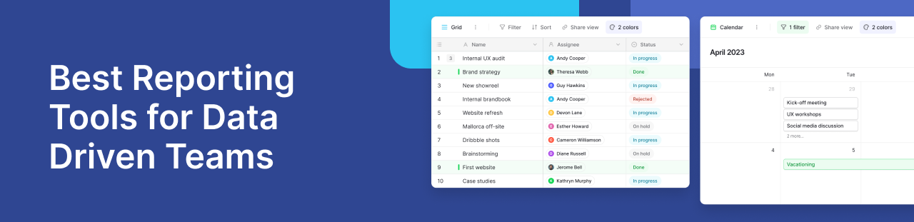 Best Reporting Tools for Data Driven Teams