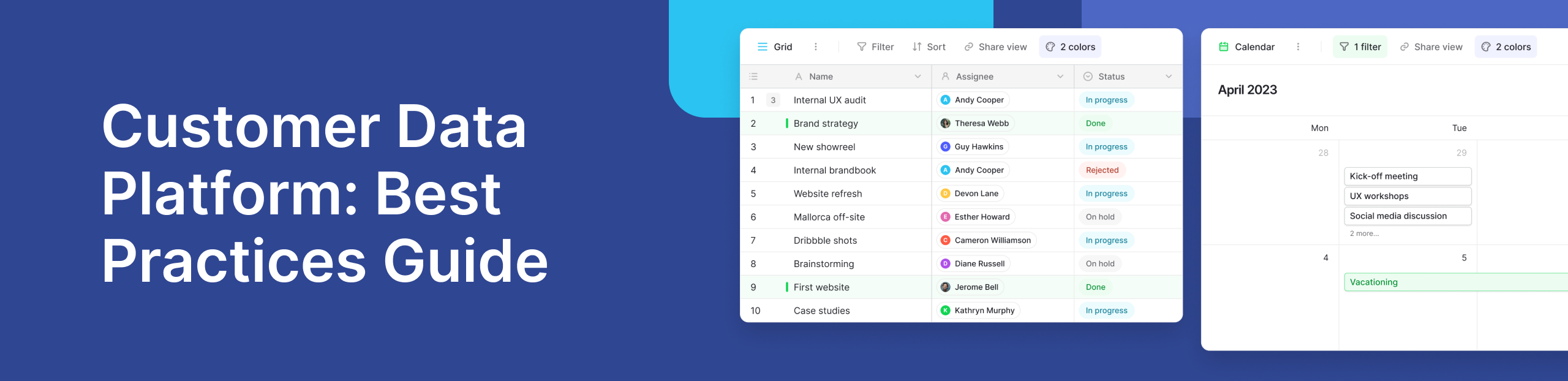 Customer Data Platform Best Practices