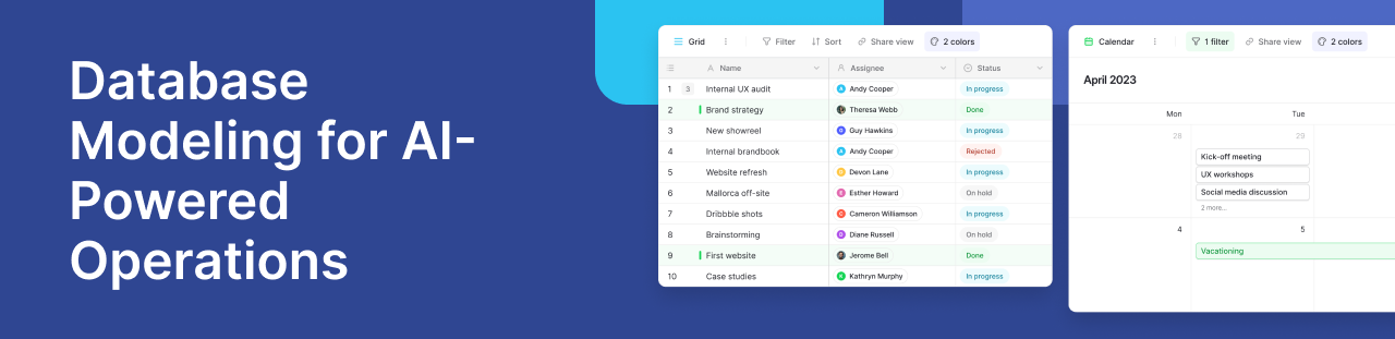 Designing Databases for Smarter Operations