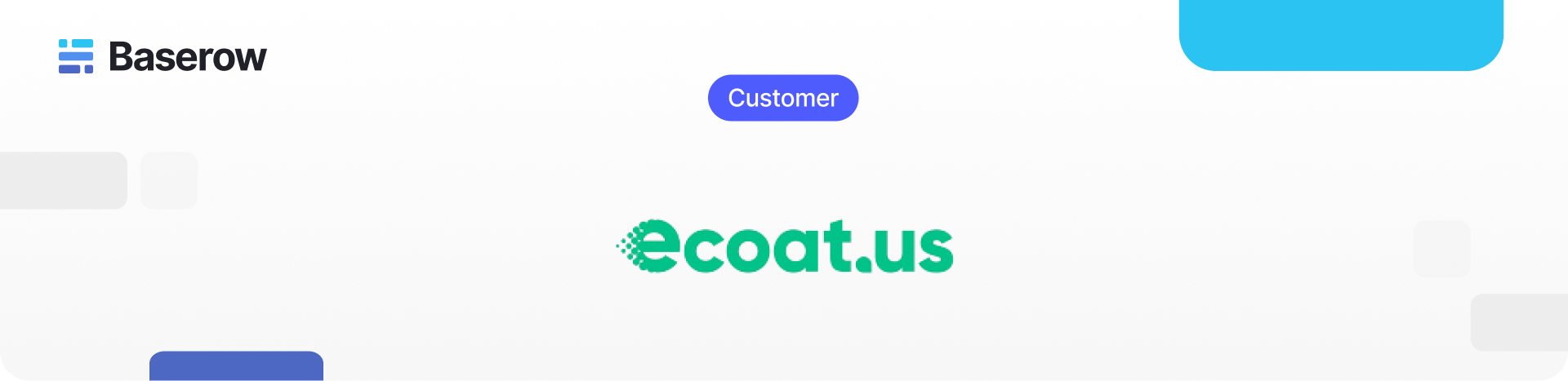 Image showing Ecoat Case Study with Baserow