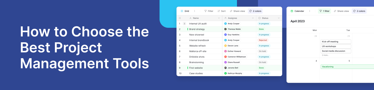 Best Tools for Managing Projects