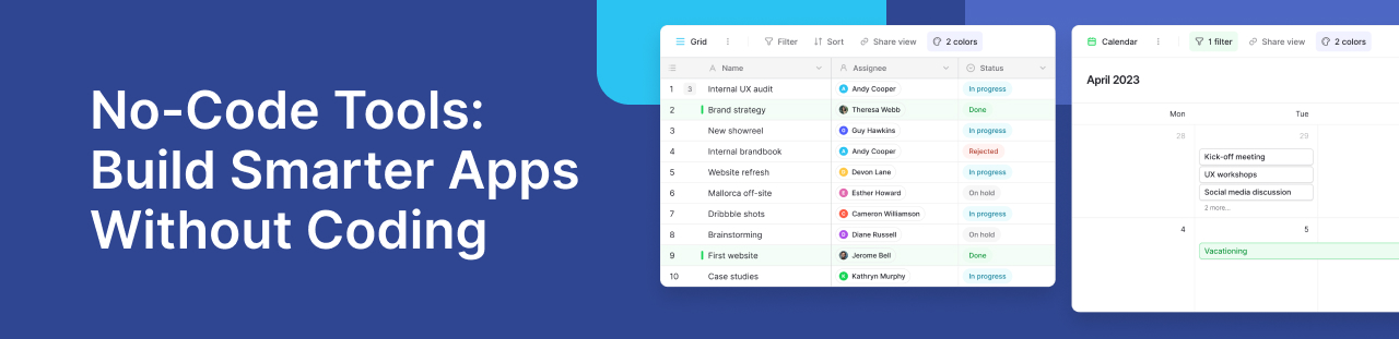 Best No-Code Platforms for Building Business Apps