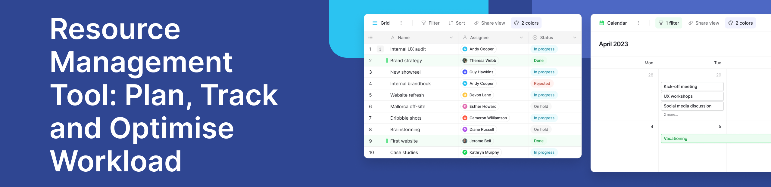 Resource Management Tool for Modern Teams