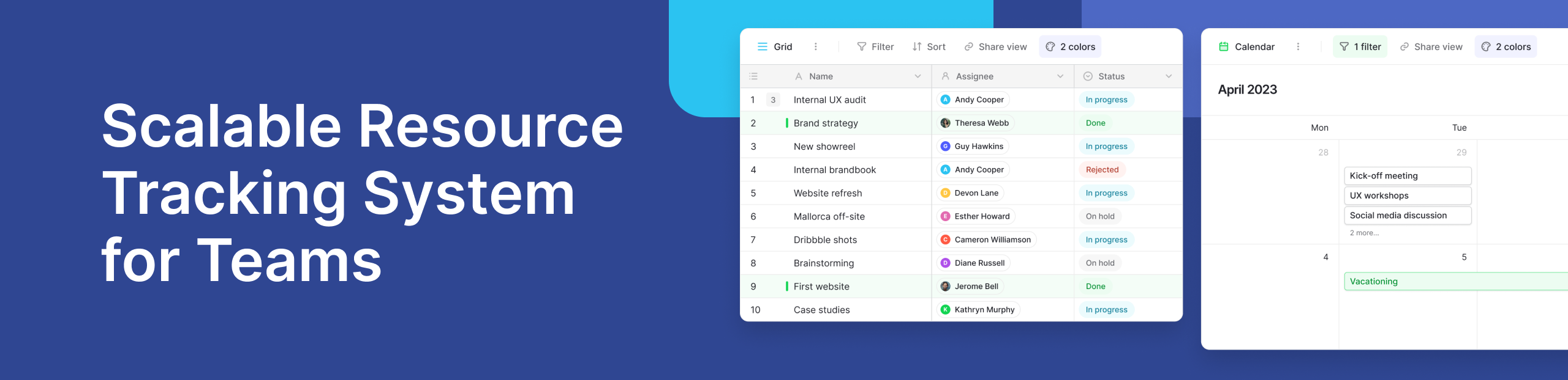 Scalable Resource Tracking System Guide