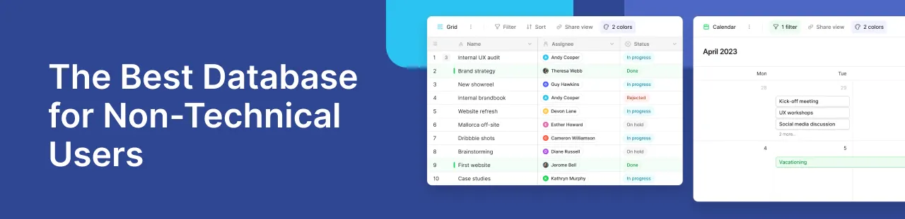 The Best Database for Non-Technical Users