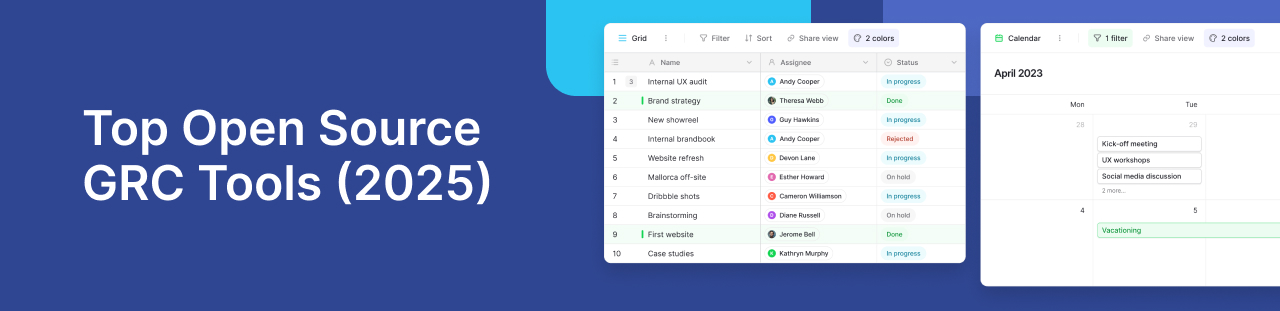 Best Open Source GRC Tools for Businesses