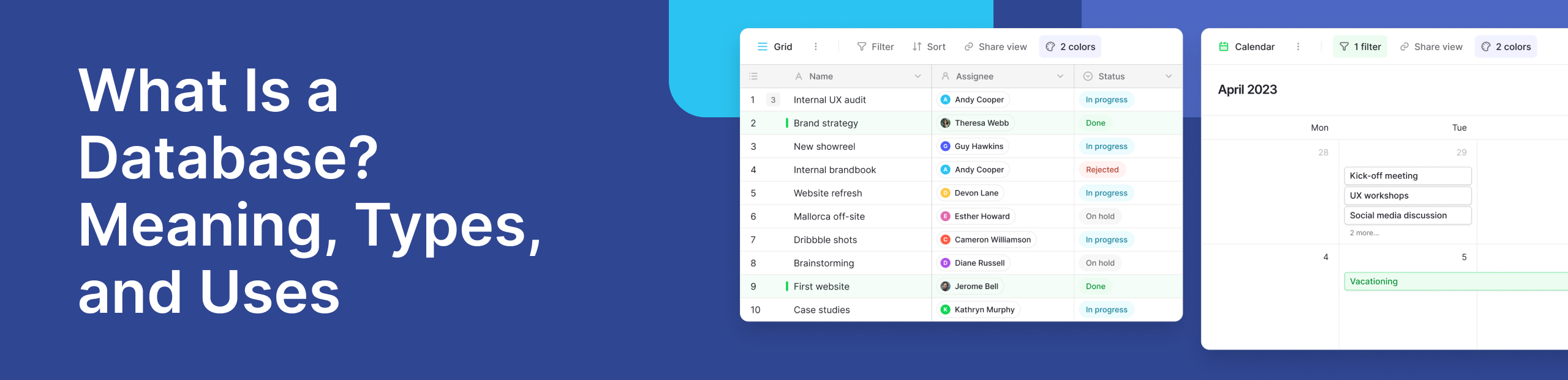 What Is a Database. Meaning, Types and Uses Guide