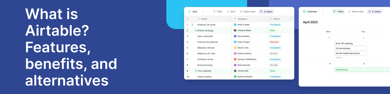 What Is Airtable? Features, Benefits & Alternatives