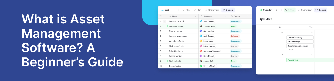 Asset Management Software: A Beginner’s Guide