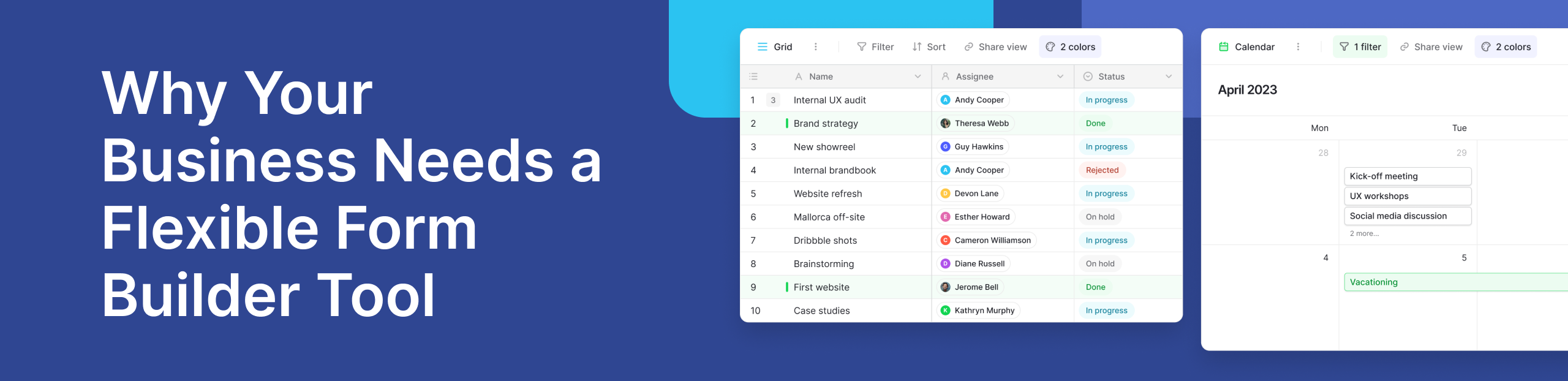 Best Form Builder Tool for Teams