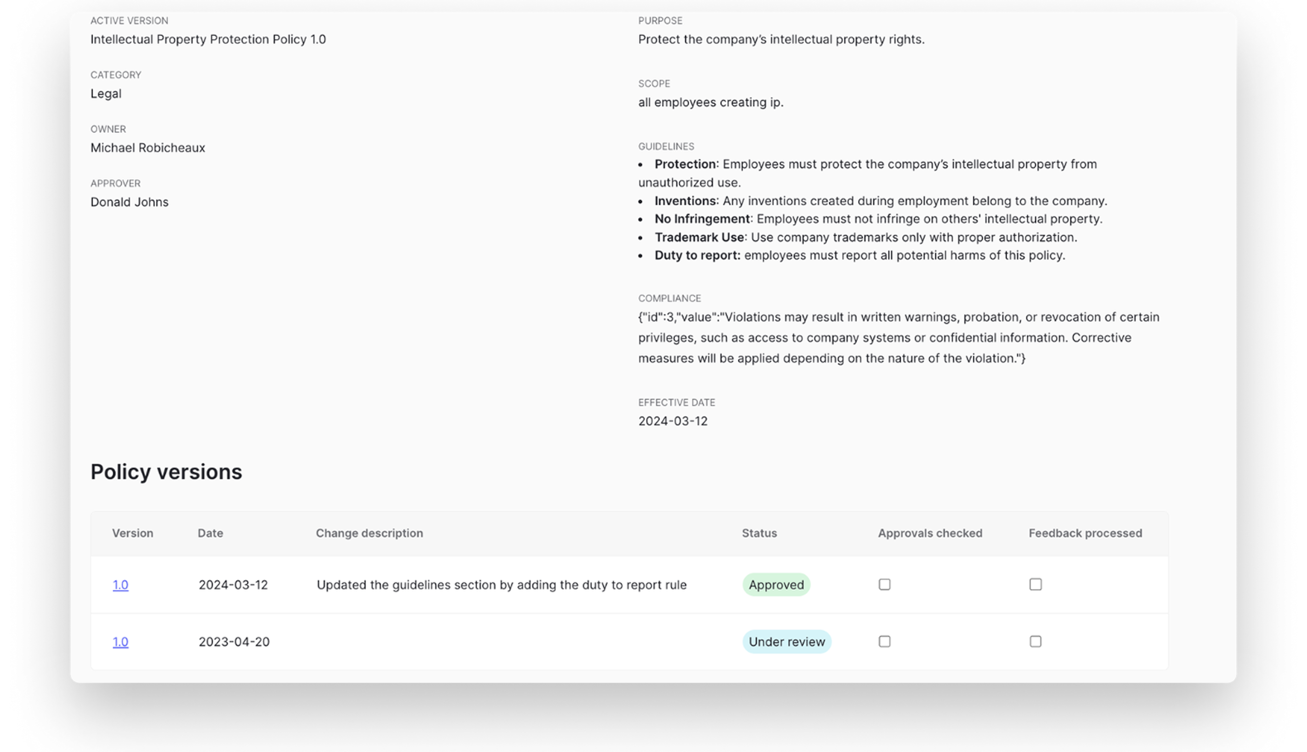 Policy Management Solution | Baserow