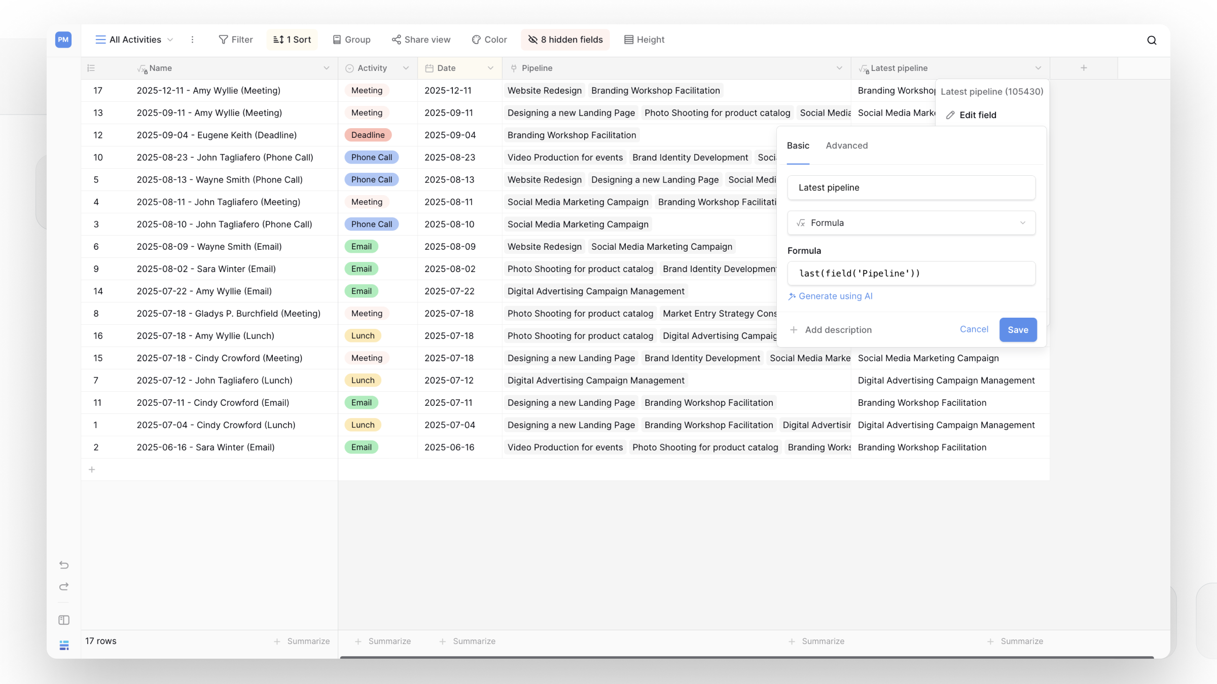 New formula functions