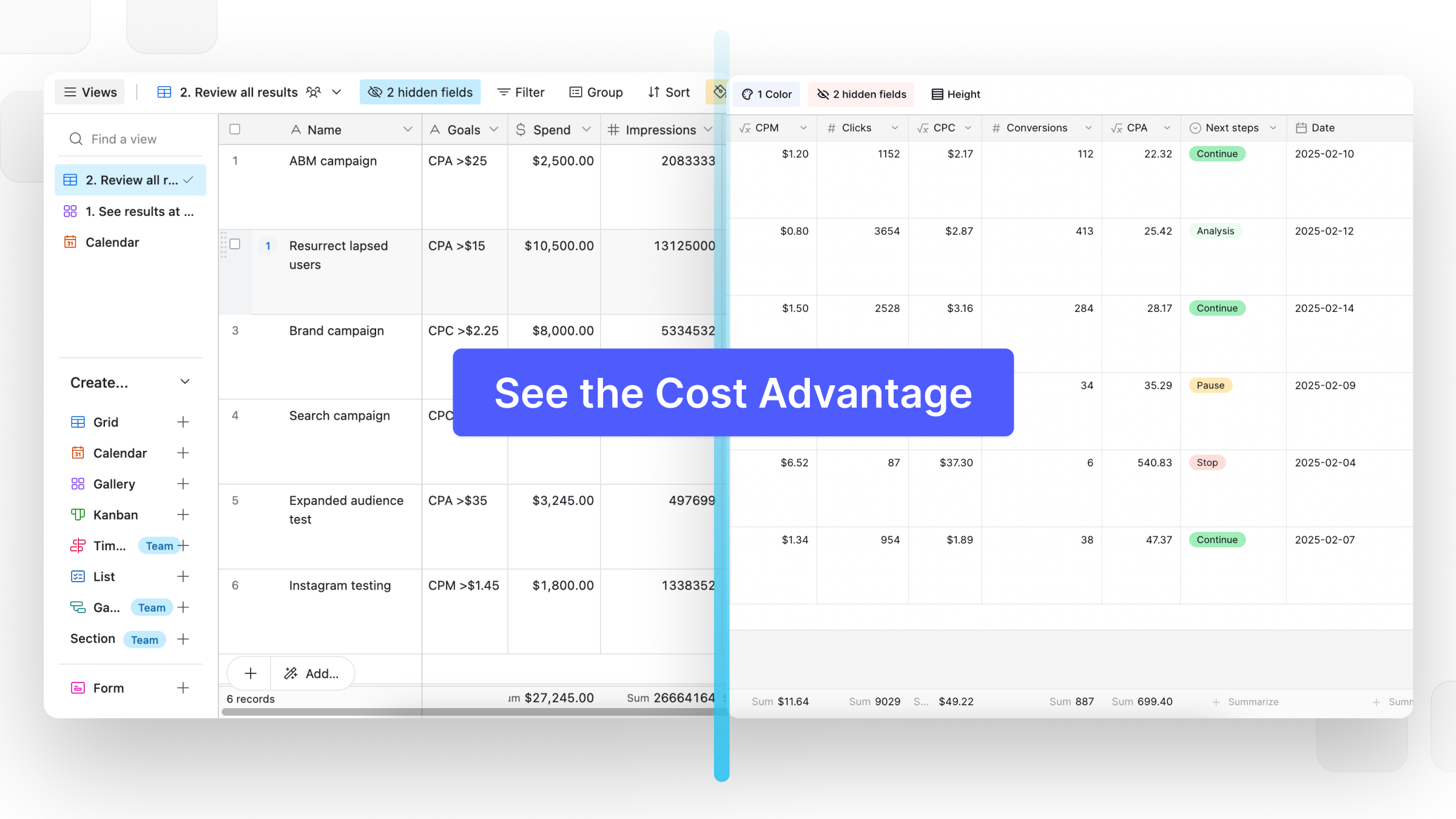 Baserow best Airtable alternative