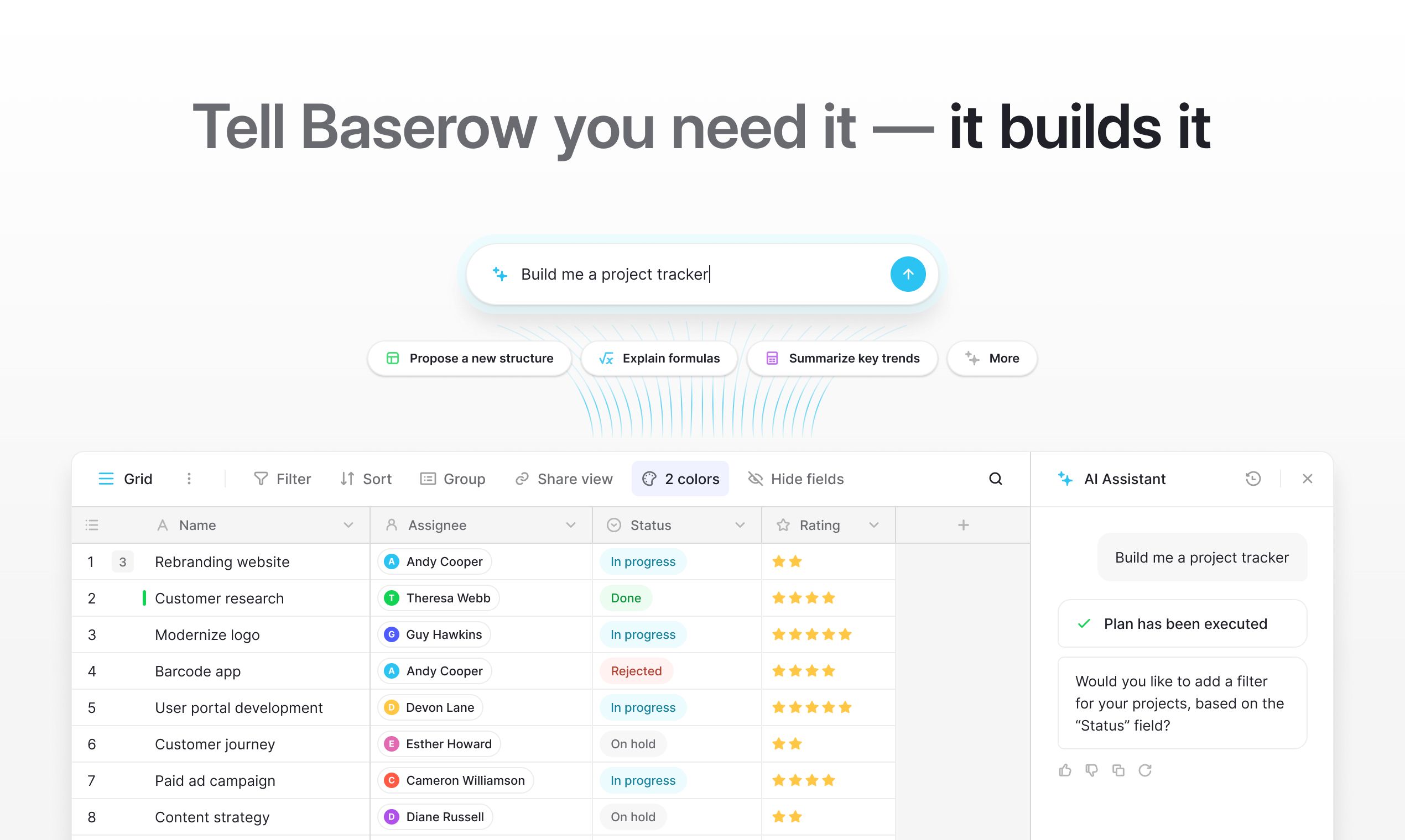 Building With Vibe No-Coding in Baserow