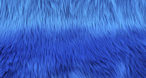 Cobalt Blue Luxury Shag