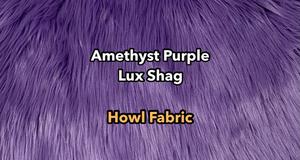Amethyst Purple Luxury Shag