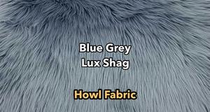 Blue Grey Luxury Shag