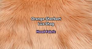 Orange Sherbert Luxury Shag