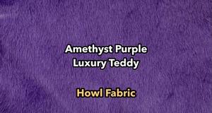 Amethyst Purple Luxury Teddy