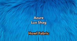Azure Blue Luxury Shag