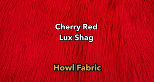 UV Cherry Red Luxury Shag