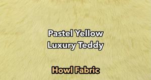 Pastel Yellow Luxury Teddy