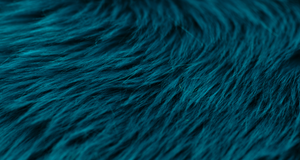 Slate Teal Luxury Shag