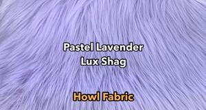 Pastel Lavender Luxury Shag