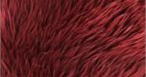 Burgundy Shaggy