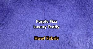 Purple Fizz Luxury Teddy