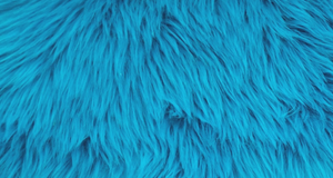 Electric Blue Luxury Shag
