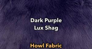Dark Purple Luxury Shag