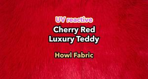 UV Cherry Red Luxury Teddy