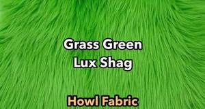 Grass Green Luxury Shag