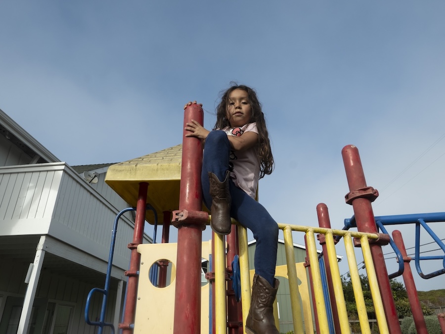 Playground portrait
