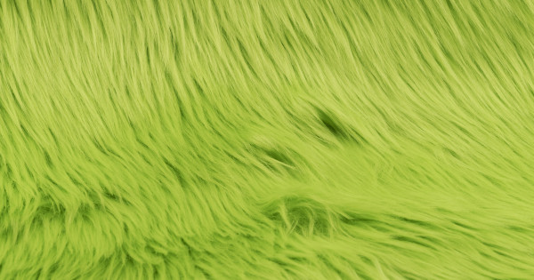 Lime Green Luxury Shag