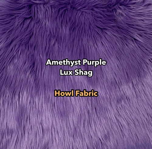 Amethyst Purple Luxury Shag