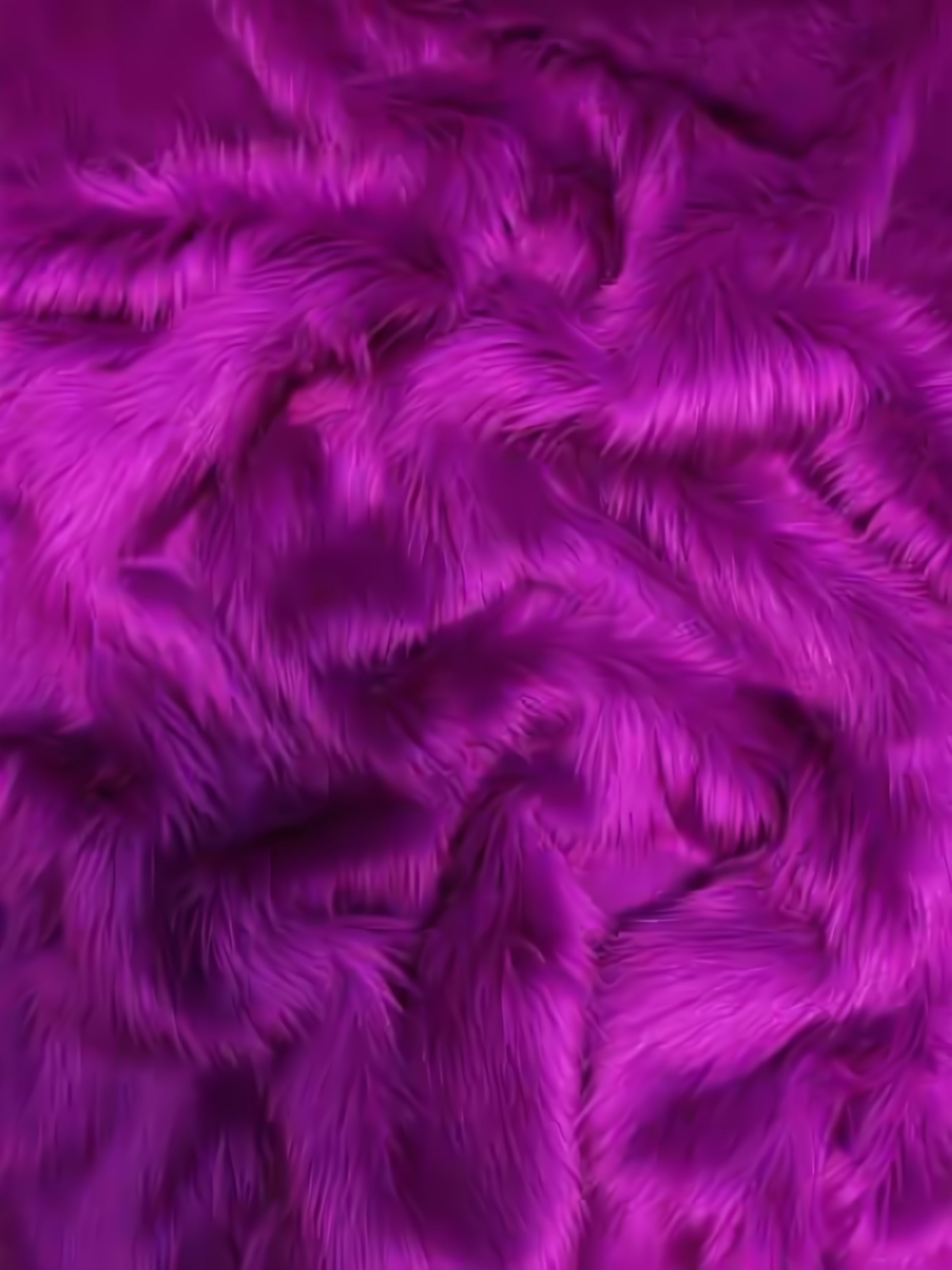 Grape Shaggy faux fur swatch