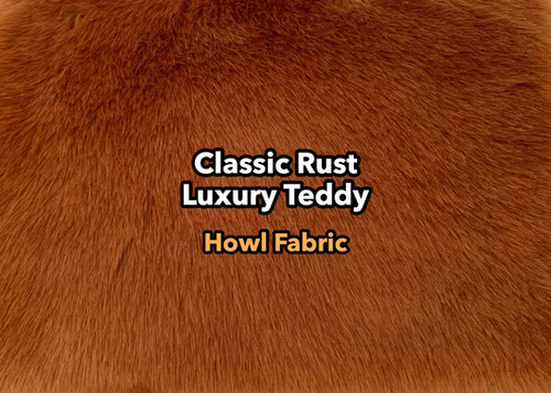 Classic Rust Luxury Teddy