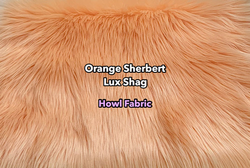 Orange Sherbert Luxury Shag