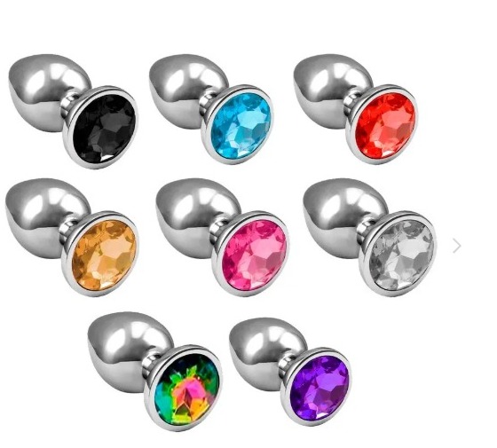 Plug Anal Tamanho Pequeno em Formato Redondo