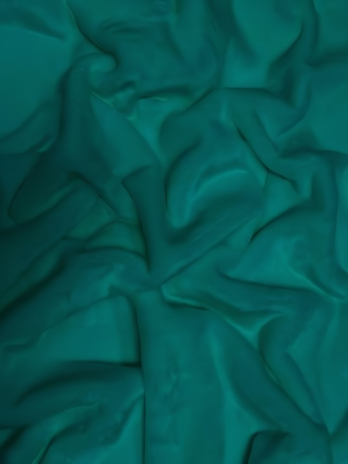 Teal Half Shag