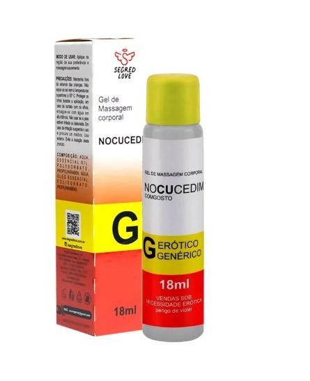 Nocucedim Comgosto Dessensibilizante Anal - Linha Farmacinha do Riso