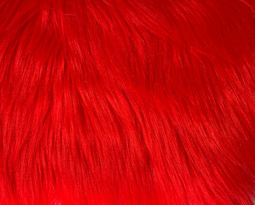 Fire Red Luxury Shag